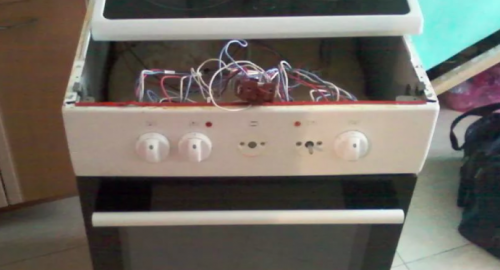 Ремонт керамической электроплиты. Балабаново